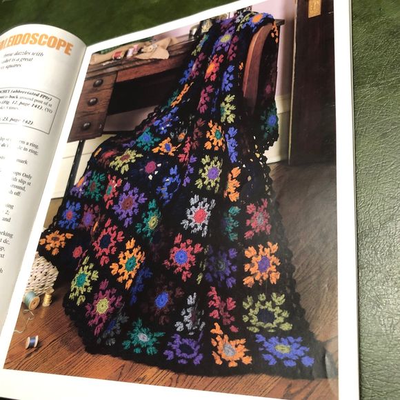 A Year of Afghans Book 4 1999; a treasury of Gorgeous afghans w/Instructions - Picture 3 of 11
